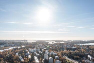 Helsinkiläinen maisema.  Kuva: Sakari Röyskö.