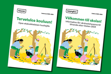 Broschyren Välkommen till skolan