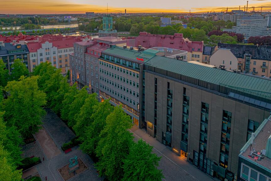 The main venue for Helsinki Design Week this year is Paasivuorenkatu 3 in Hakaniemi. Photo: Helsinki Design Week