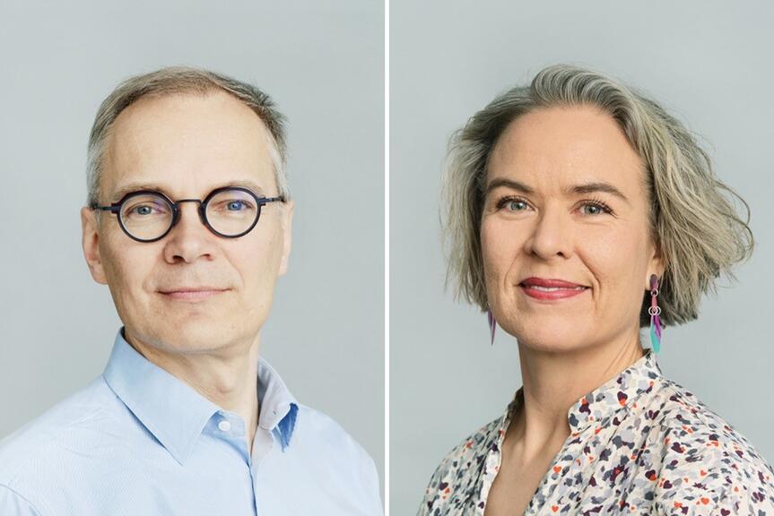 Reaktors designer Panu Korhonen och Minttu Paukkunen ska deltar i Helsinki Design Week samtalet på fredag, 13.9.  Bild: Reaktor