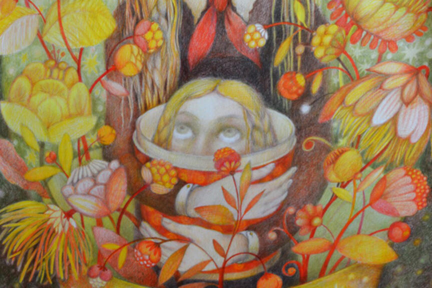 Irina Kreer-Boulayn teoksesta The Birth of a Personality. Irina Kreer-Boulayn teoksesta The Birth of a Personality.