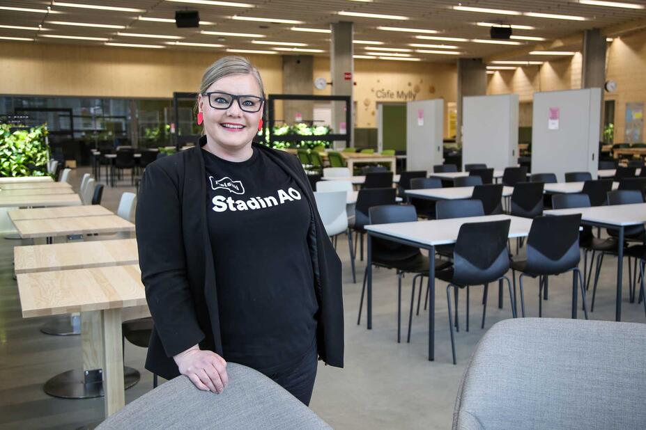 Katriina Turunen hopes that vocational education and training will continue to be valued in Finland, and that diverse study paths will be supported.  Photo: Sanna Wallenius