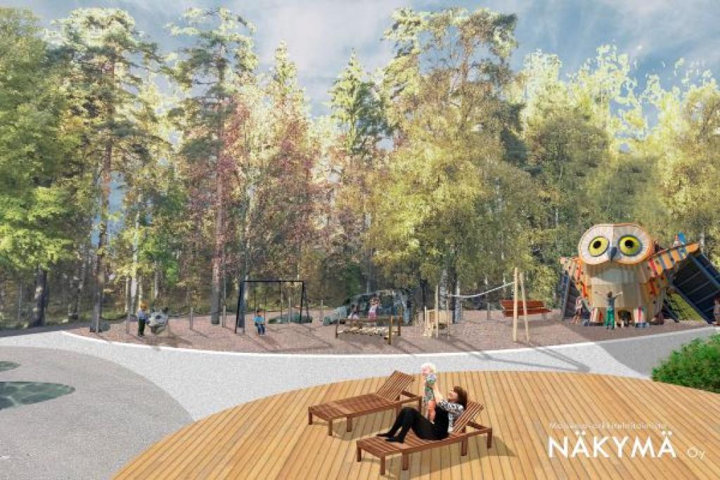 Kivikon frisbeegolfrata sekä Mellunmäen leikki- ja asukaspuisto  kunnostetaan | Helsingin kaupunki
