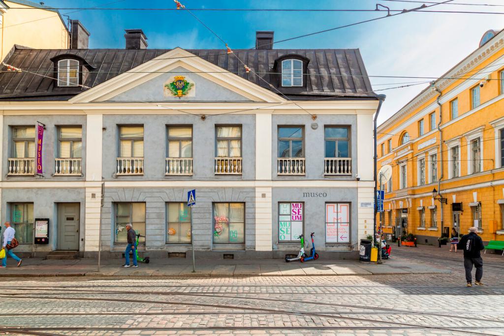 Sederholmin talo, Helsingin kantakaupungin vanhin rakennus, valmistunut alun perin 1757.