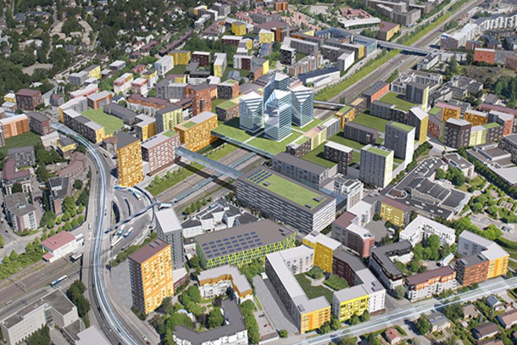 Malmin keskustavisio valmistui: aseman ympäristö tärkein kehityskohde |  Helsingin kaupunki